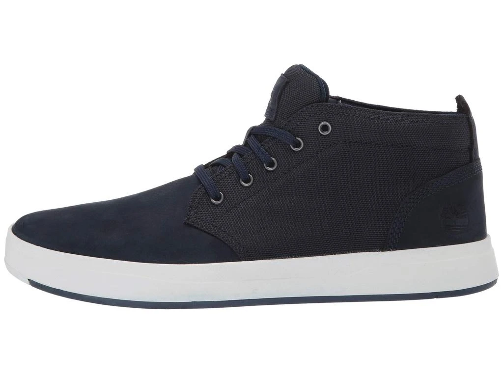 商品Timberland|Davis Square Leather and Fabric Chukka,价格¥720,第4张图片详细描述