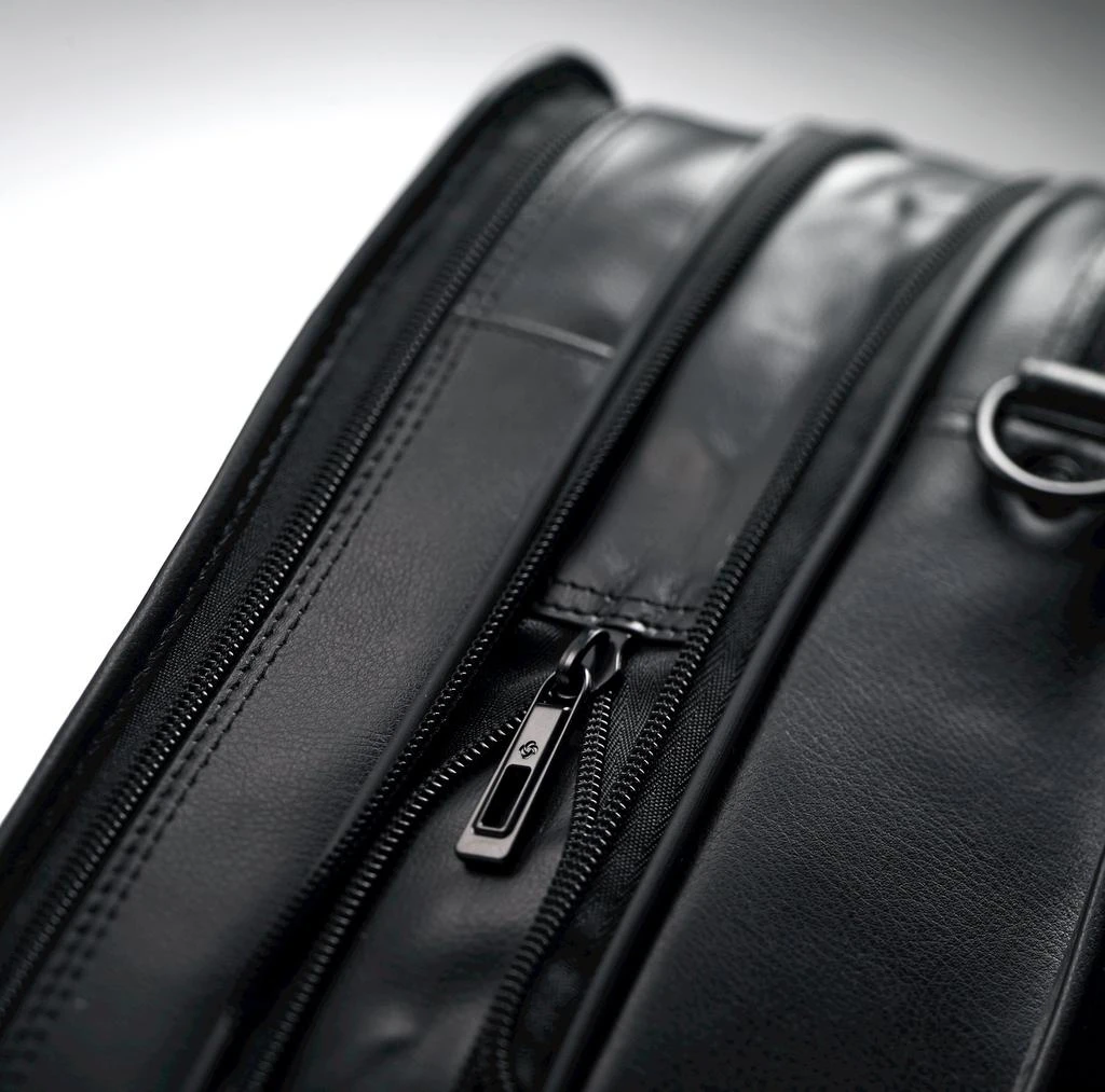 商品Samsonite|Samsonite Leather Expandable Briefcase 17 inch,价格¥1244,第2张图片详细描述