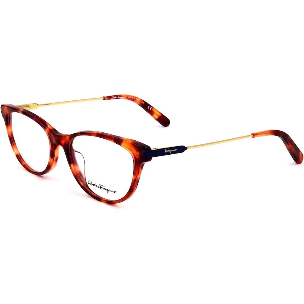 商品Salvatore Ferragamo|Salvatore Ferragamo Women's Eyeglasses - Havana Frame | SALVATORE FERRAGAMO2852 214,价格¥486,第1张图片