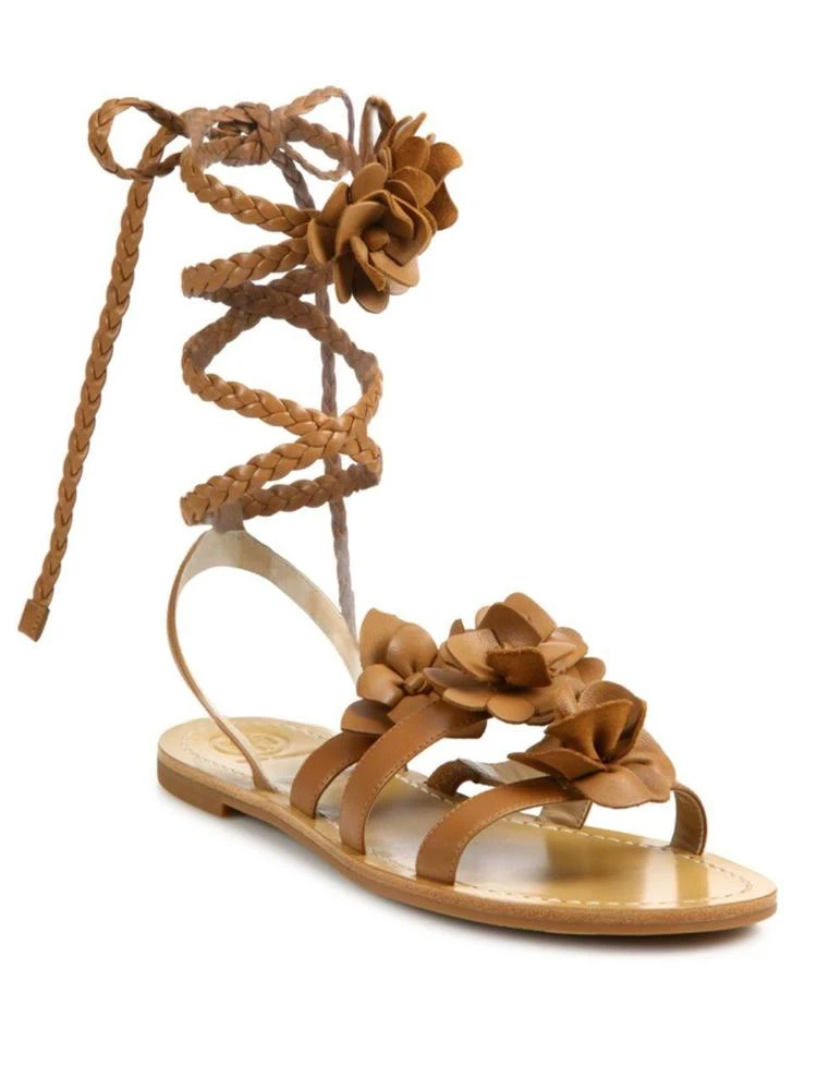 商品Tory Burch|Blossom Gladiator Leather Sandals,价格¥885,第1张图片