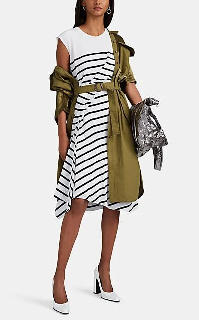 商品Sies Marjan|Anita Striped Silk Shift Dress,价格¥4880,第2张图片详细描述
