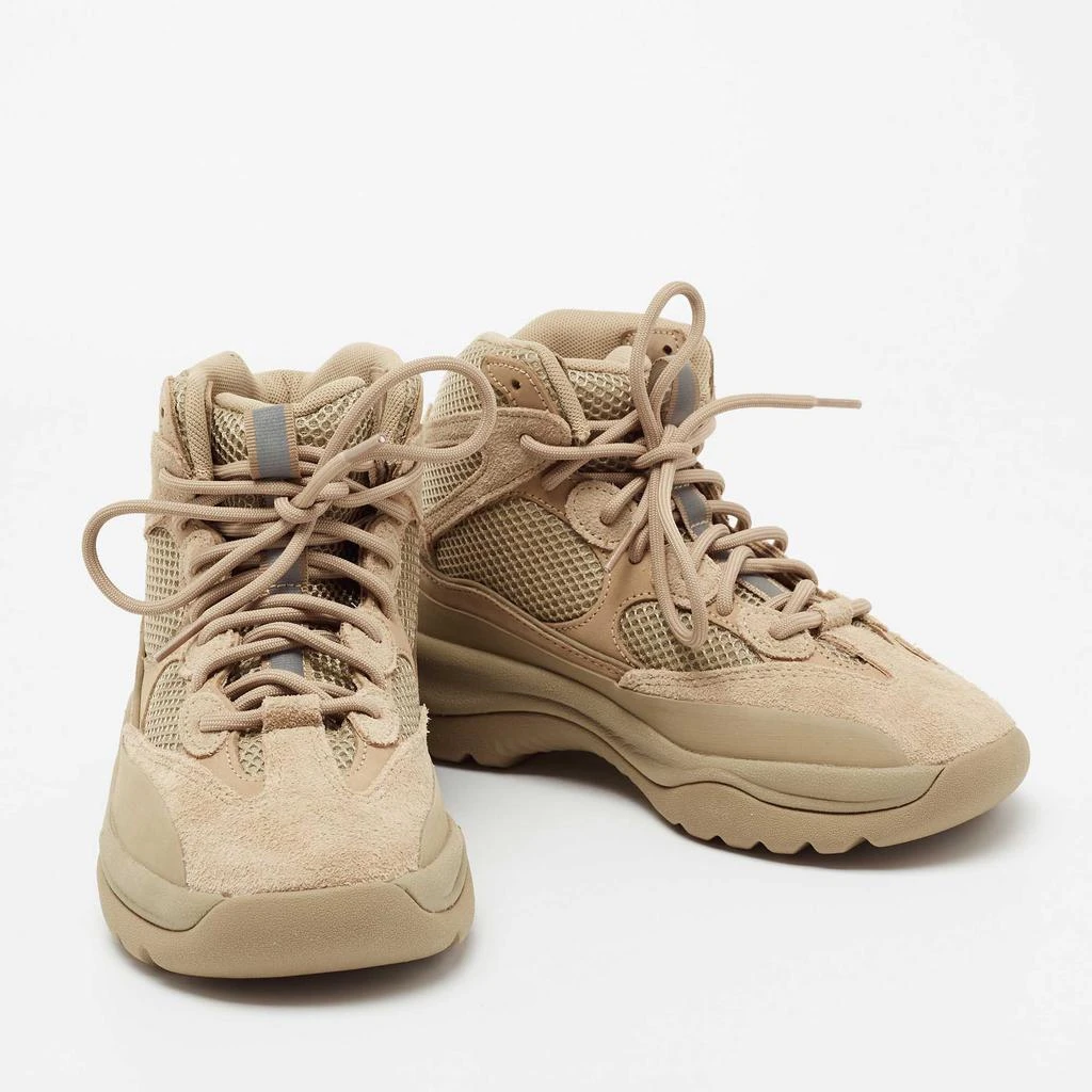 商品YEEZY|Yeezy x Adidas Brown Suede and Mesh DSRT BT Desert Boots Size 38 2/3,价格¥2328,第4张图片详细描述