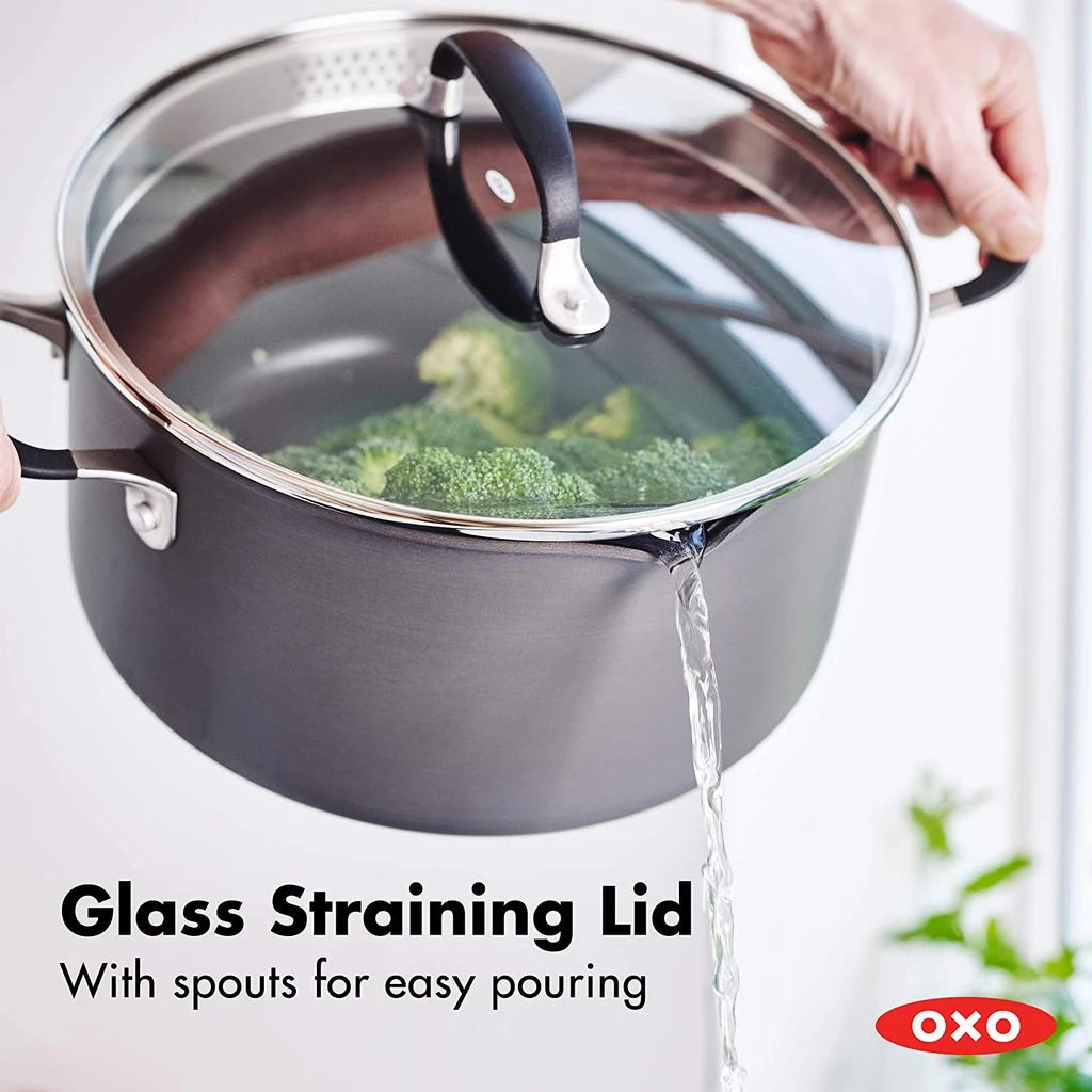 Oxo Good Grips Nonstick 10 Piece Cookware Set, Black 商品