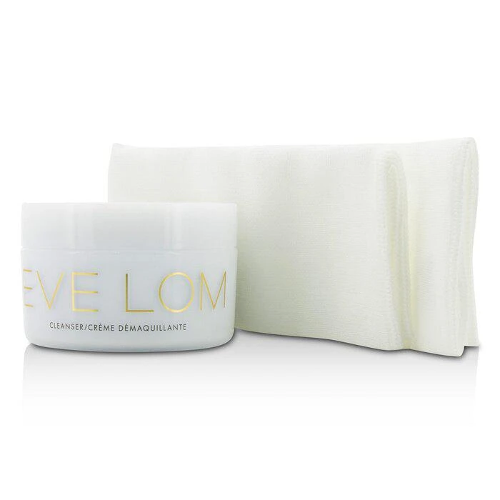 商品EVE LOM|Eve Lom 经典洁颜霜 卸妆洁面霜 全效深层洁净霜 Cleanser 内附1条原装棉布 100ml/3.3oz,价格¥365,第1张图片