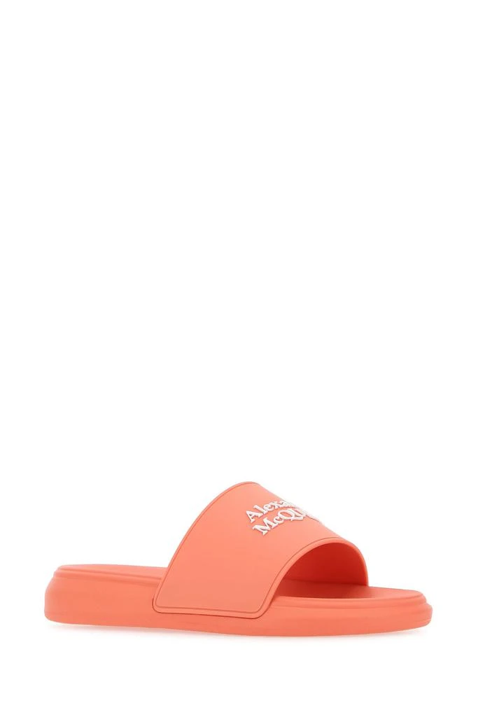 商品Alexander McQueen|Salmon rubber slippers,价格¥1381,第1张图片