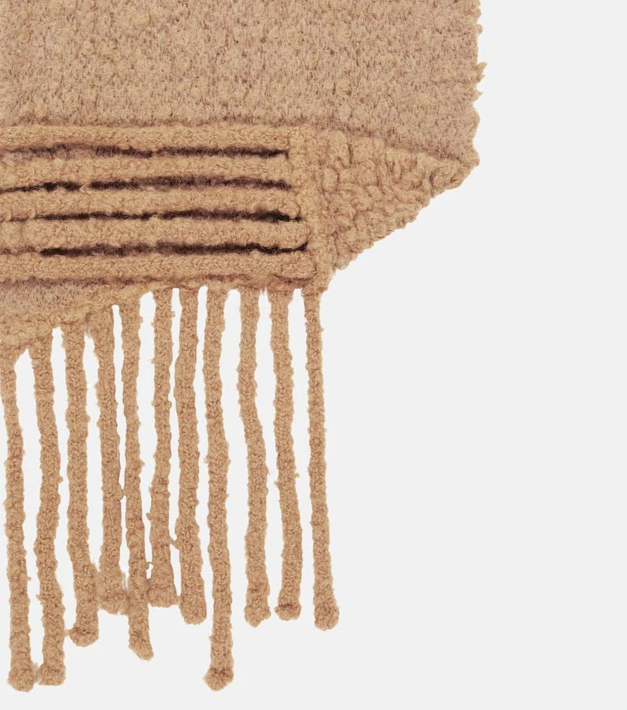 商品Moncler|Bouclé-knit scarf,价格¥5111,第5张图片详细描述