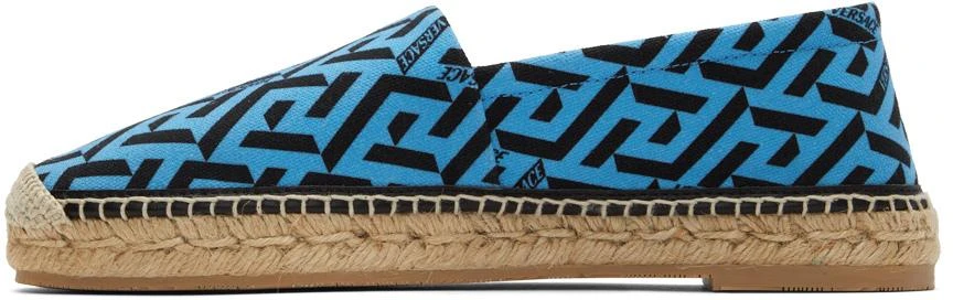 商品Versace|Blue Canvas Espadrilles,价格¥1996,第3张图片详细描述
