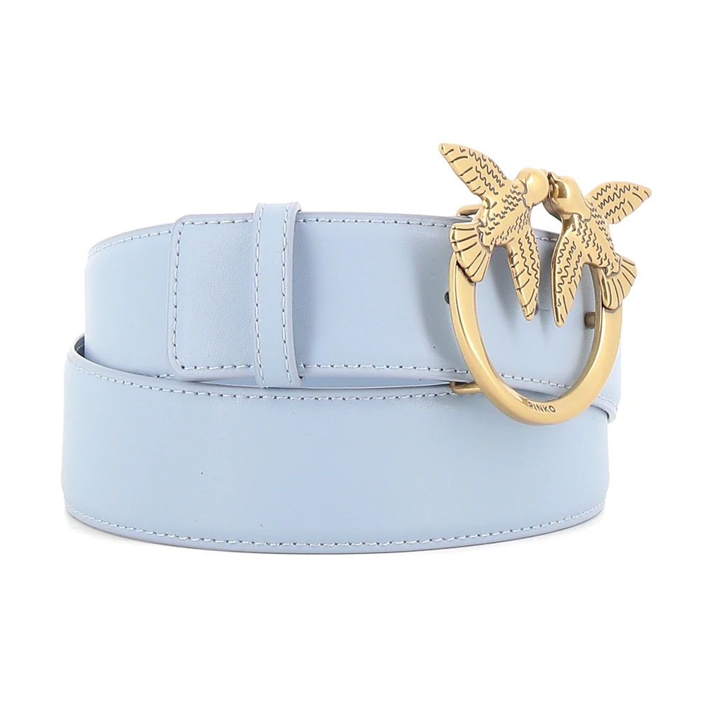 PINKO 女士浅蓝色皮革腰带 1H20ZU-Y7SPE57Q 商品