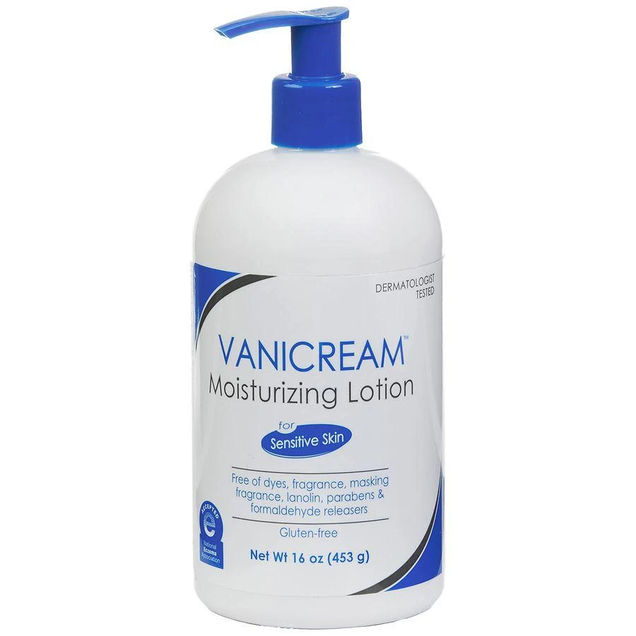 商品Vanicream|Moisturizing Lotion for Sensitive Skin Fragrance-Free,价格¥126,第1张图片