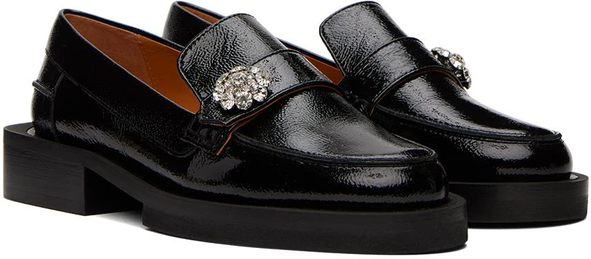 商品Ganni|Black Jewel Loafers,价格¥1881,第4张图片详细描述
