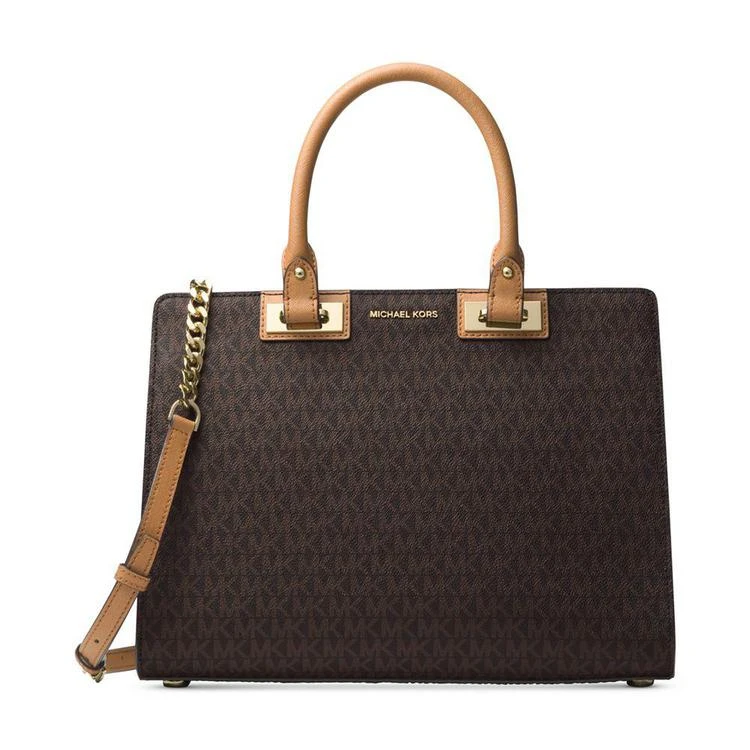 商品Michael Kors|MICHAEL  Signature Quinn Large Satchel,价格¥1103,第1张图片