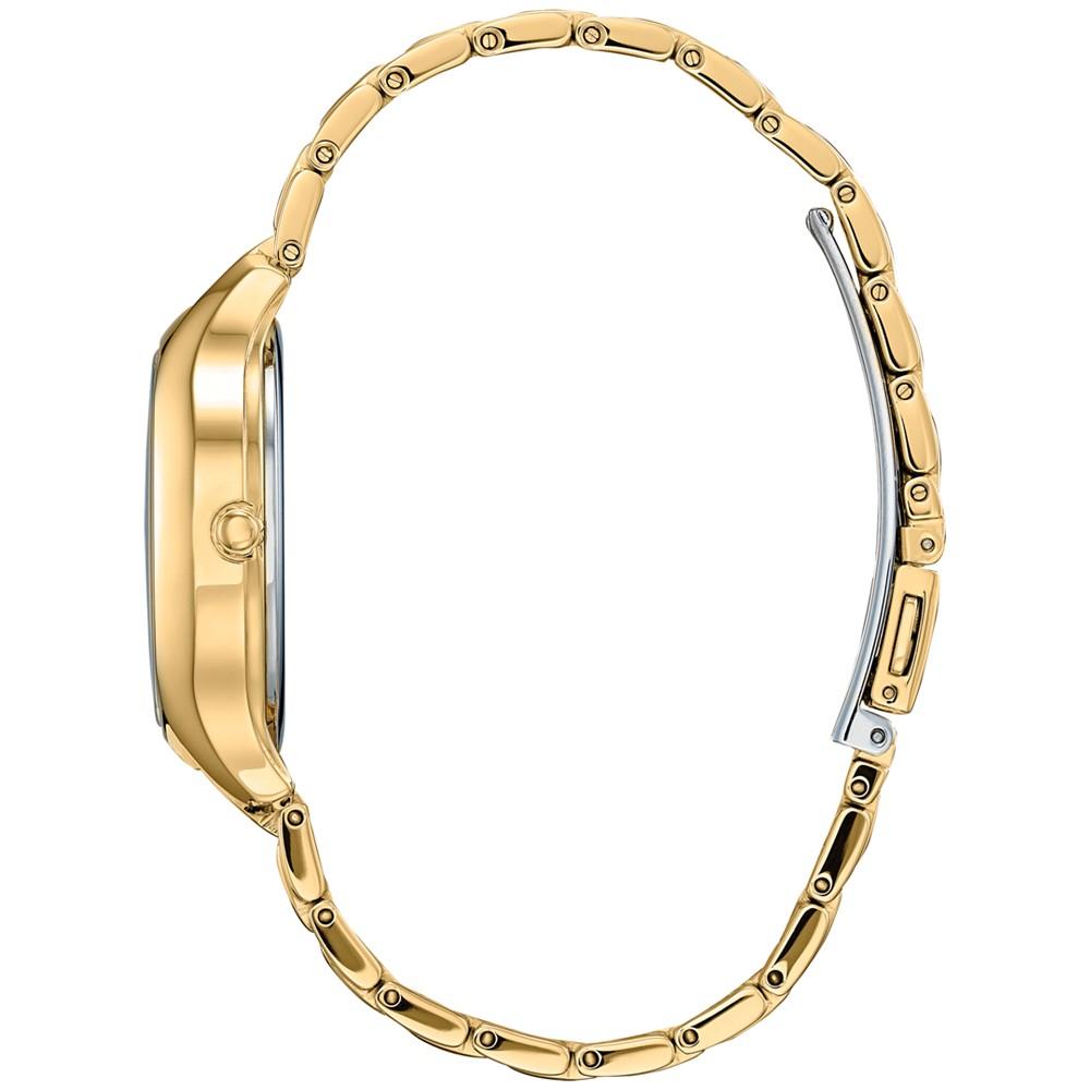 Minnie Mouse Gold-Tone Stainless Steel Bracelet Watch 30mm商品第2张图片规格展示