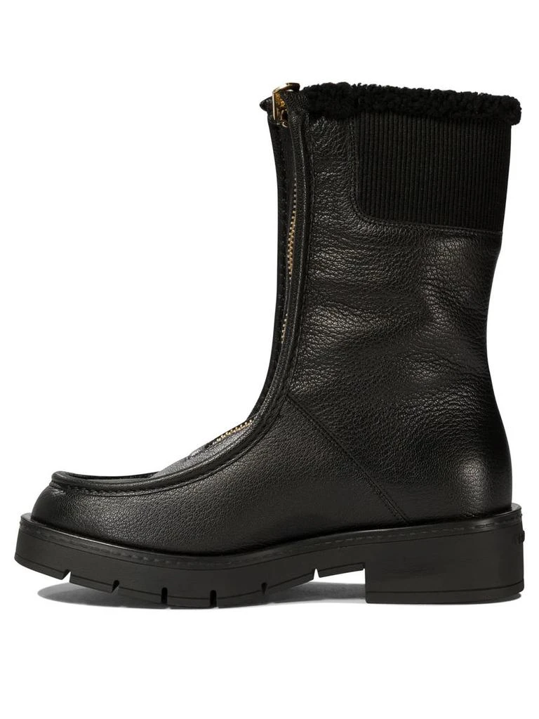 商品Salvatore Ferragamo|Salvatore Ferragamo "Montse Fur" Ankle Boots,价格¥4990,第3张图片详细描述