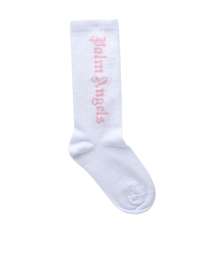 商品【商品预售7天】 Palm Angels|Palm Angels 女童袜子 PGRA005C99KNI0010130 白色,价格¥355,第1张图片