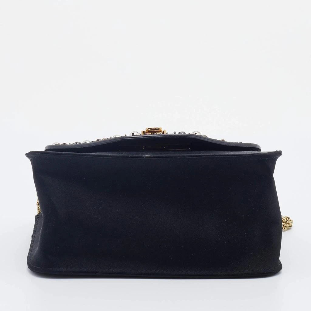 Chloe Black Satin and Leather Mini Sally Shoulder Bag 商品