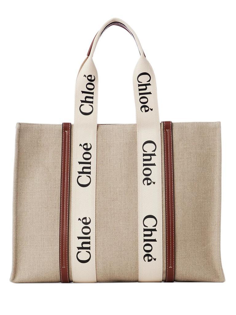 商品Chloé|Large woody tote bag,价格¥5546,第5张图片详细描述