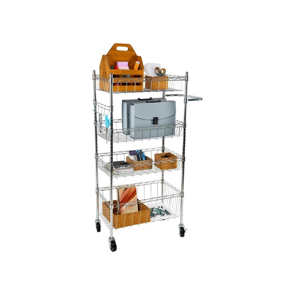 商品Organize it All|4 Tier Utility Cart,价格¥2602,第3张图片详细描述