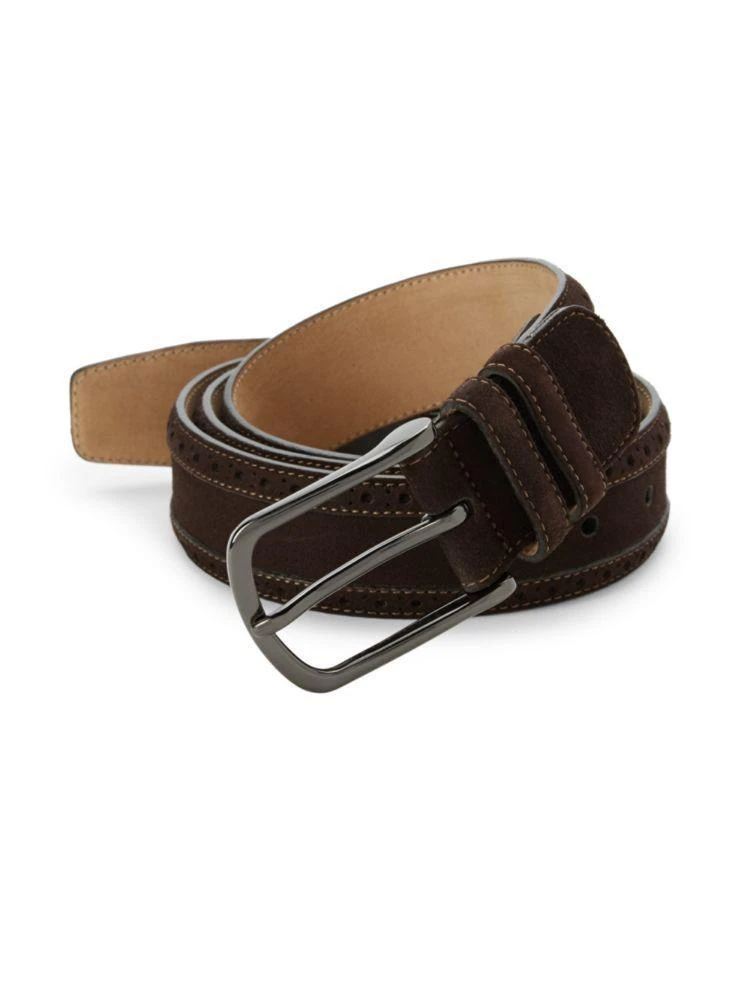 商品Mezlan|Essential Suede Belt,价格¥160,第5张图片详细描述
