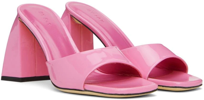商品by FAR|Pink Michele Heeled Sandals,价格¥928,第4张图片详细描述