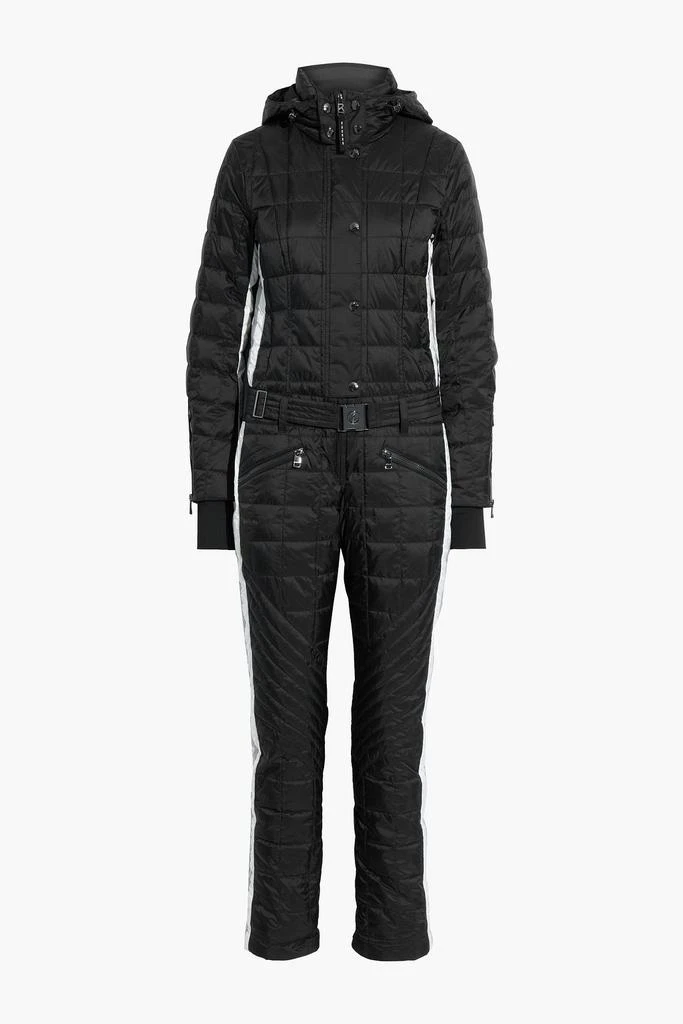 商品Bogner|Grete striped quilted hooded down ski suit,价格¥8236,第1张图片