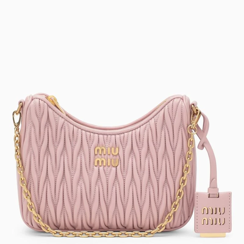 商品Miu Miu|Alabaster matelassé leather bag,价格¥11955,第1张图片