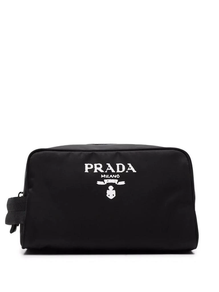 商品Prada|PRADA Re-Nylon logo wash bag,价格¥3957,第1张图片