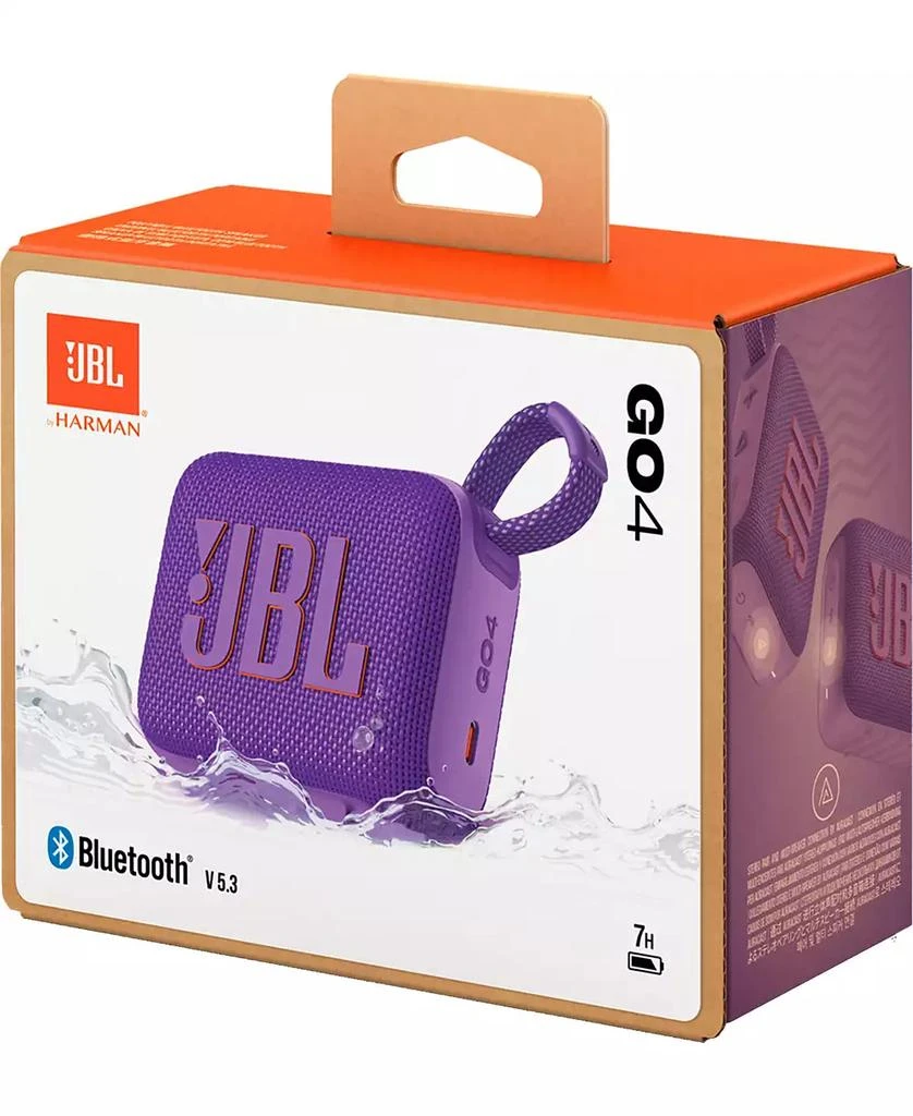 商品JBL|Go 4 Ultra portable Waterproof Bluetooth Speaker,价格¥347,第4张图片详细描述