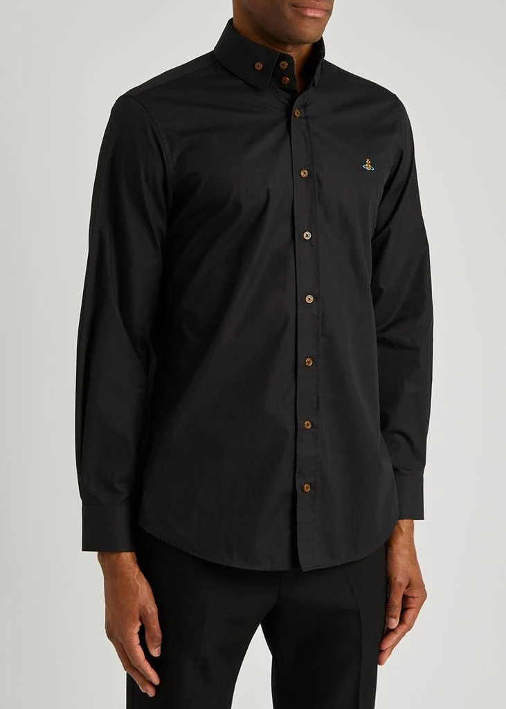 商品Vivienne Westwood|Two Button Krall black cotton shirt,价格¥1743,第2张图片详细描述