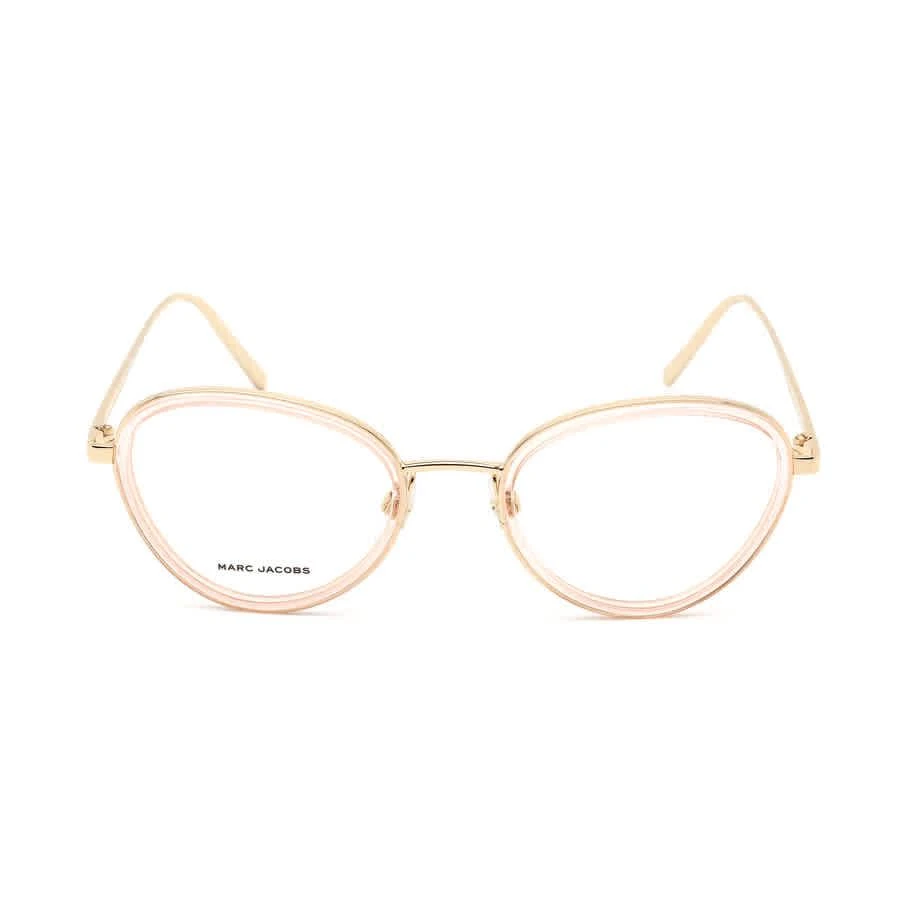 商品Marc Jacobs|Marc Jacobs Ladies Gold Tone Cat Eye Eyeglass Frames MARC4790K670050,价格¥348,第2张图片详细描述