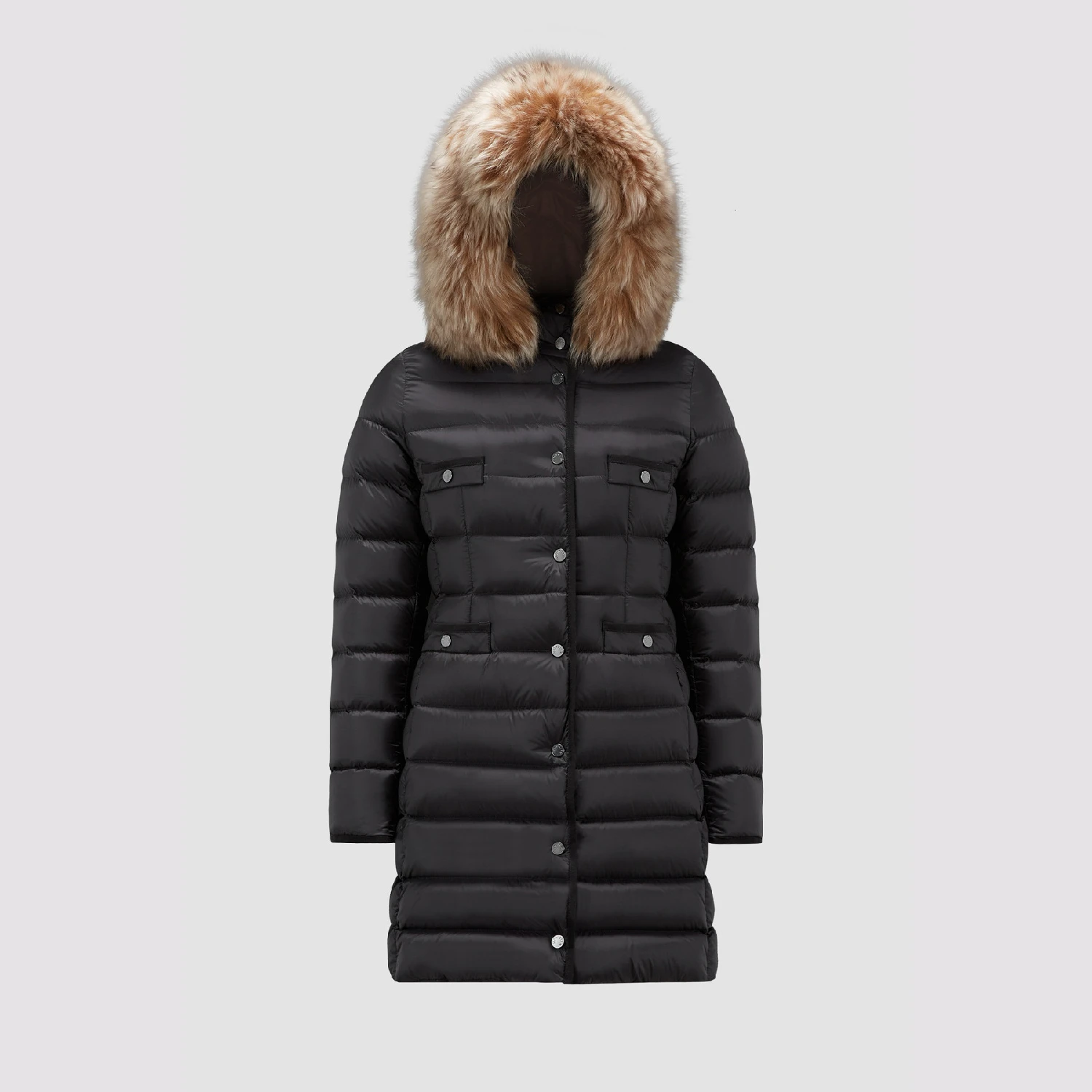 商品Moncler|包邮包税【预售7天发货】 MONCLER盟可睐 24春夏 女士 羽绒服 HIRMAFUR LONG DOWN JACKET J20931A00185595FE999,价格¥20433,第1张图片