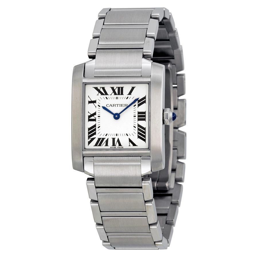 商品[二手商品] Cartier|Cartier Tank Francaise Ladies Quartz Watch WSTA0005,价格¥25496,第1张图片