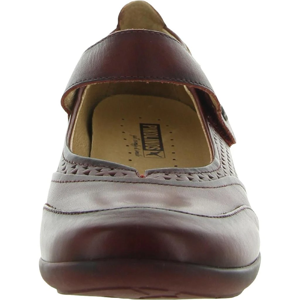 商品Pikolinos|Pikolinos Womens Lisboa Leather Wedge Mary Janes,价格¥266,第4张图片详细描述