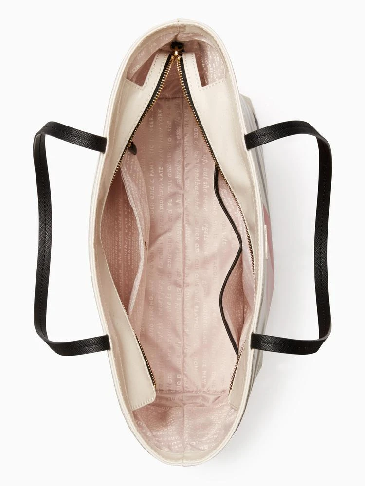 商品Kate Spade|yours truly heart stripe hallie,价格¥881,第4张图片详细描述