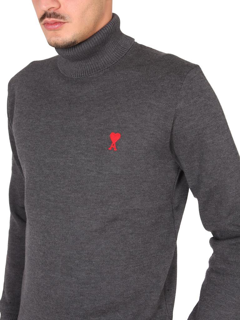 商品AMI|Ami Alexandre Mattiussi Ami De Coeur Turtleneck Sweater,价格¥2259,第6张图片详细描述