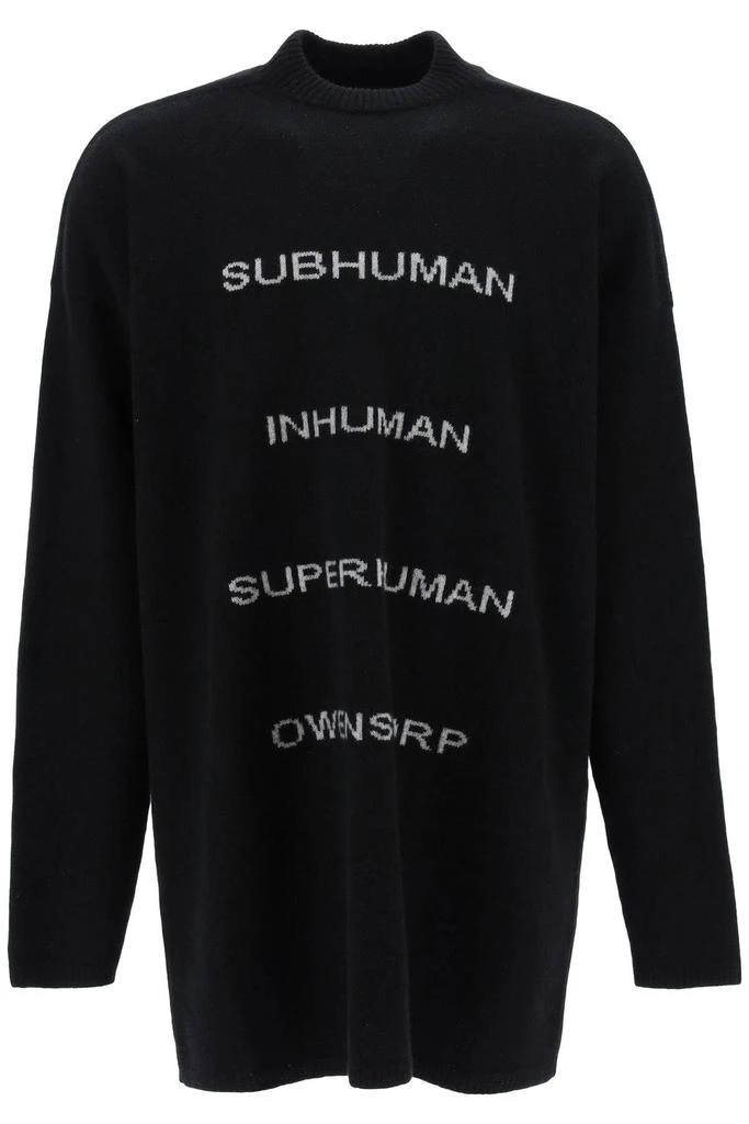 商品Rick Owens|'TOMMY' SWEATER IN RECYCLED CASHMERE,价格¥4039,第1张图片