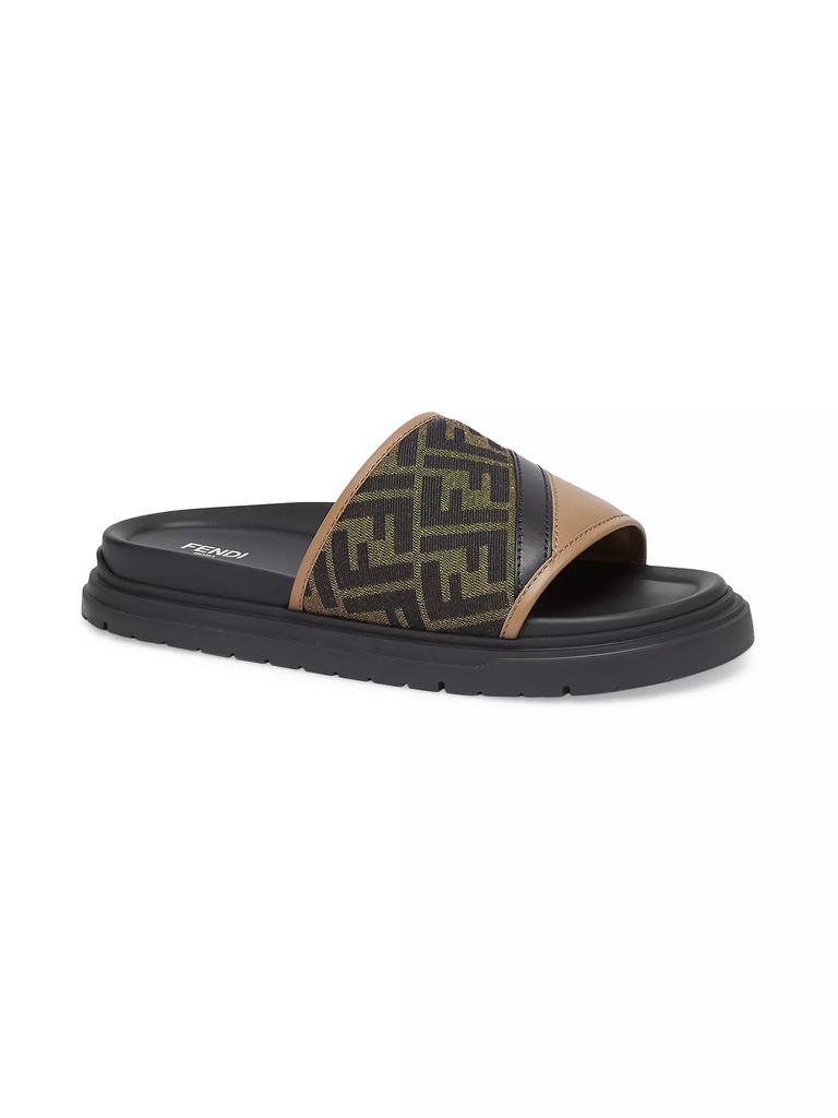 【FENDI】SANDALO NAPPA FF HF+NAPPA◆8X8710ABOH Fendi Feel Leather Black | Fendi