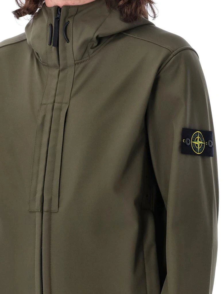 商品Stone Island|Stone Island Zip-Up Drawstring Jacket,价格¥4812,第5张图片详细描述