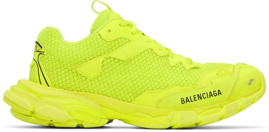 商品Balenciaga|Yellow Track.3 Sneakers,价格¥2959,第1张图片