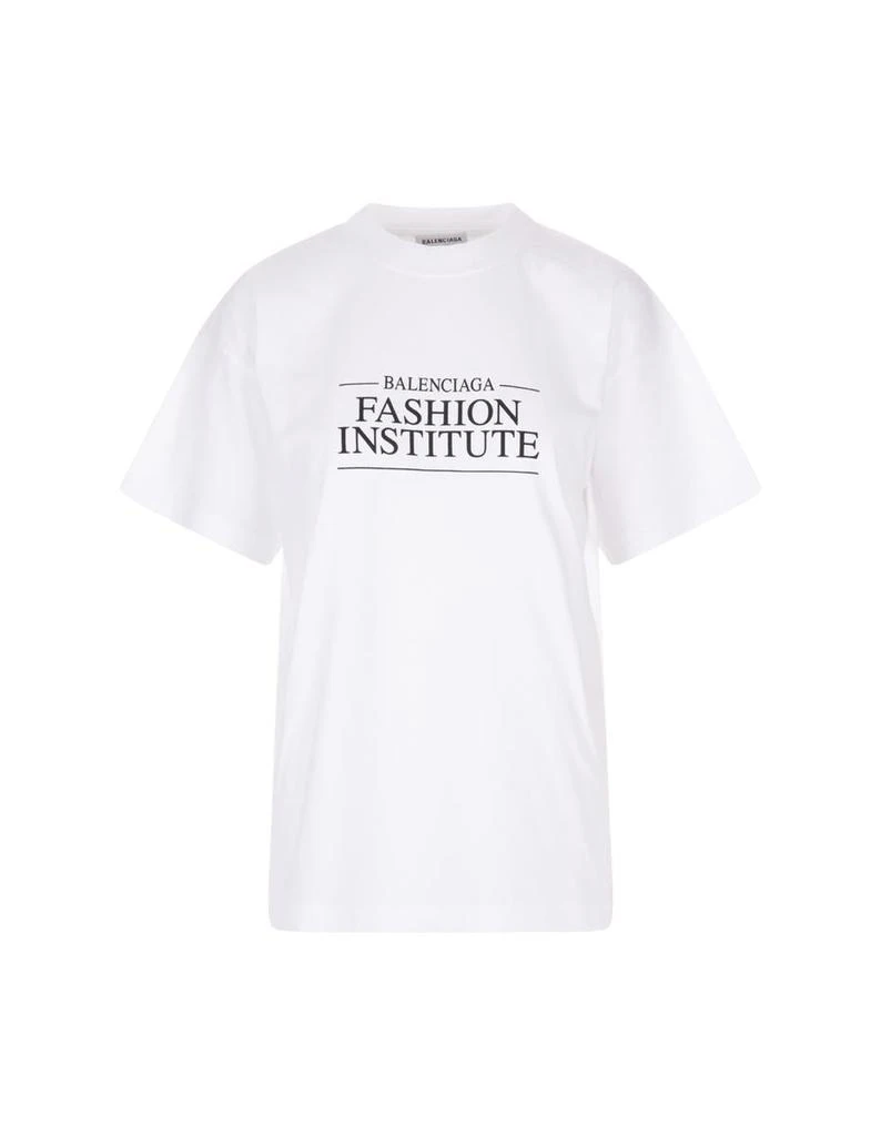 商品Balenciaga|BALENCIAGA Fashion Institute Medium Fit T-Shirt,价格¥3321,第1张图片