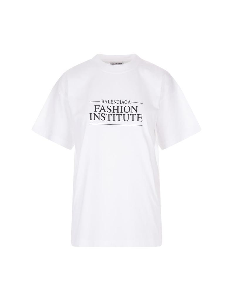 商品Balenciaga|BALENCIAGA Fashion Institute Medium Fit T-Shirt,价格¥3046,第1张图片