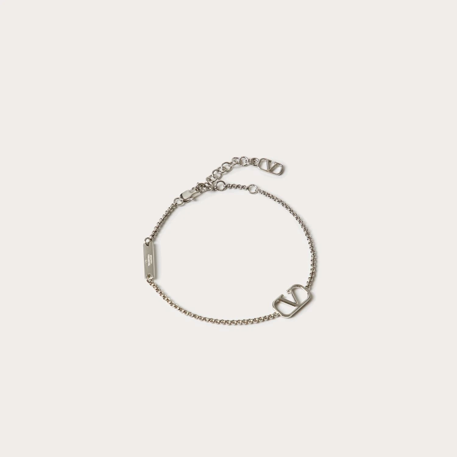 【预售】 华伦天奴 25春夏 男士 手链 BRACELET VLOGO SIGNATURE EN MÉTAL 4Y2J0N40MET_172  商品