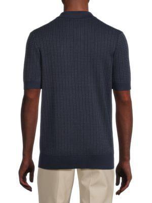 商品Saks Fifth Avenue|Patterned Sweater Polo,价格¥375,第2张图片详细描述