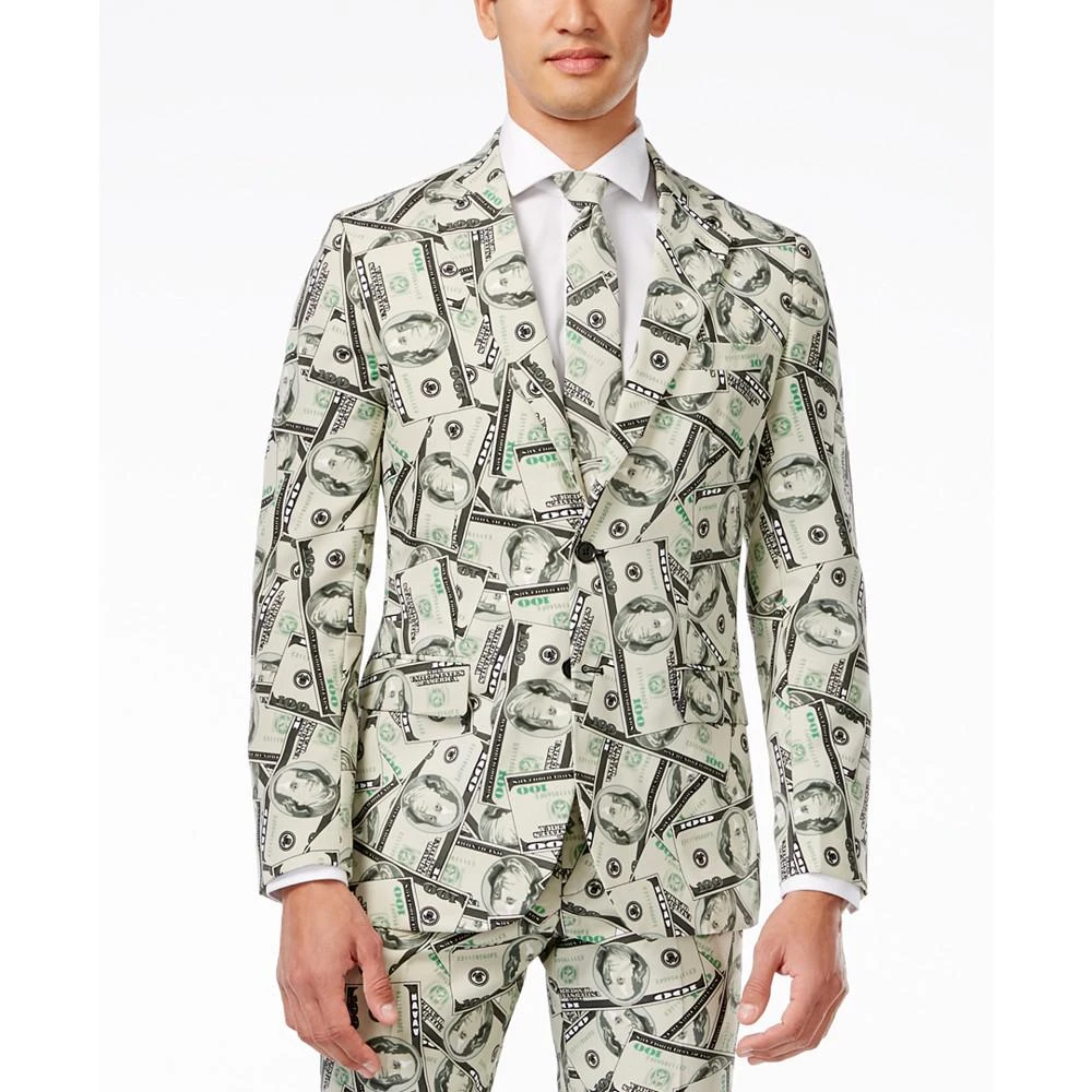 商品OppoSuits|Men's Cashanova Money Suit,价格¥113,第5张图片详细描述