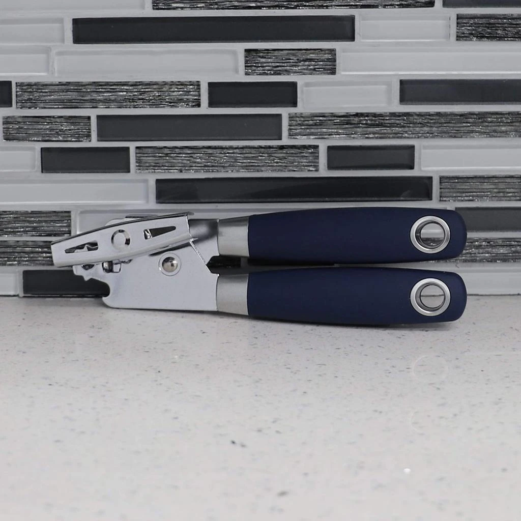 商品Home Basics|Home Basics Meridian Stainless Steel Can Opener, Indigo,价格¥123,第2张图片详细描述