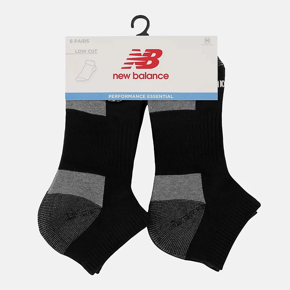 商品New Balance|Cushioned Low Cut Socks 6 Pack,价格¥132,第3张图片详细描述