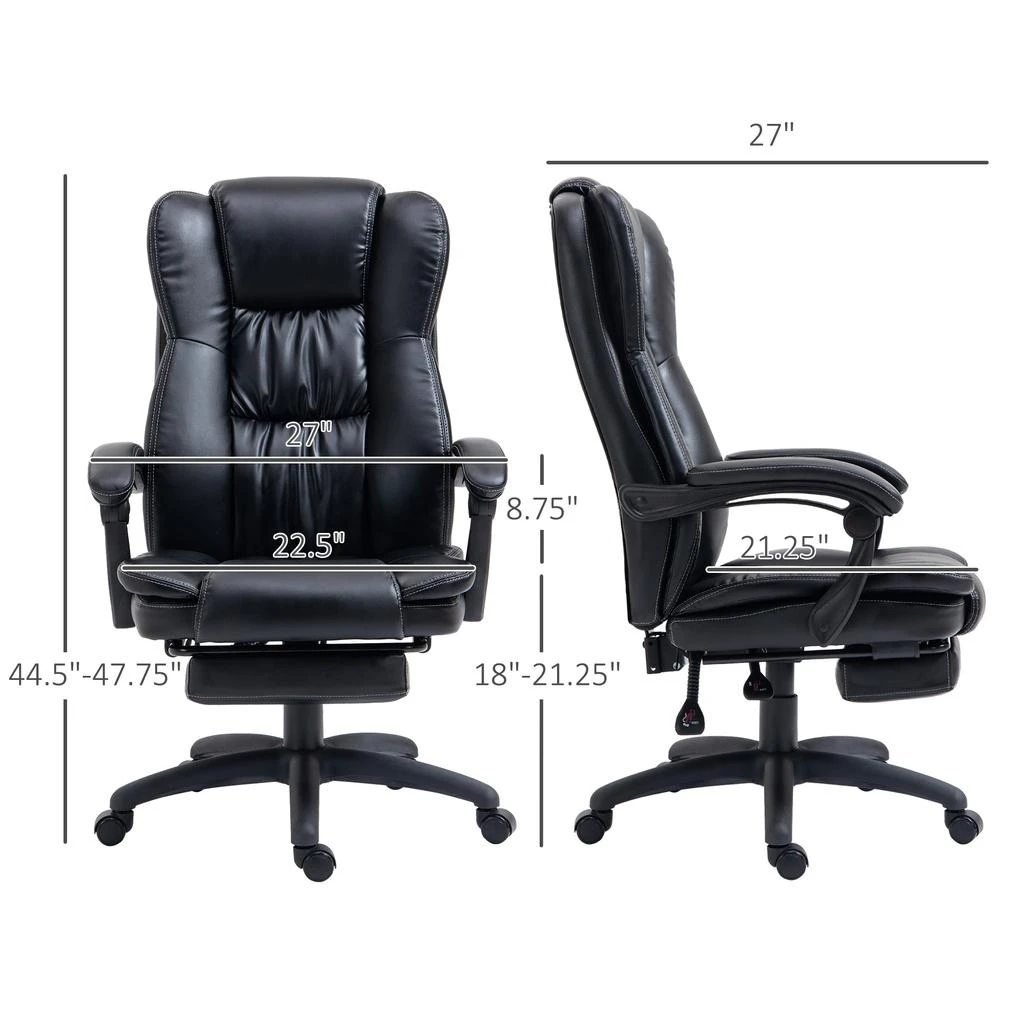 Vinsetto High Back Massage Office Chair 商品