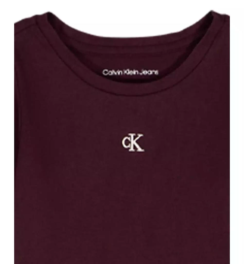 商品Calvin Klein|Baby Girls 3-Piece Crewneck Top, Vest and Leggings Set,价格¥512,第3张图片详细描述