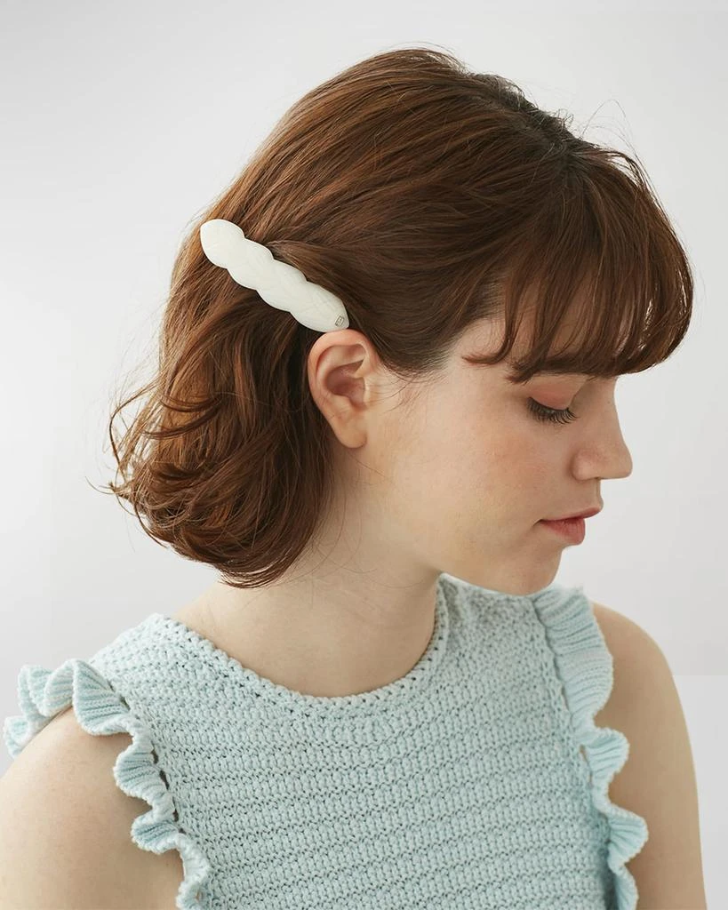 商品Alexandre de Paris|Textured Barrette,价格¥679,第3张图片详细描述