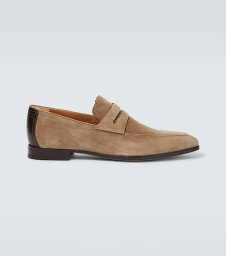 商品Berluti|Andy suede loafers,价格¥19048,第1张图片