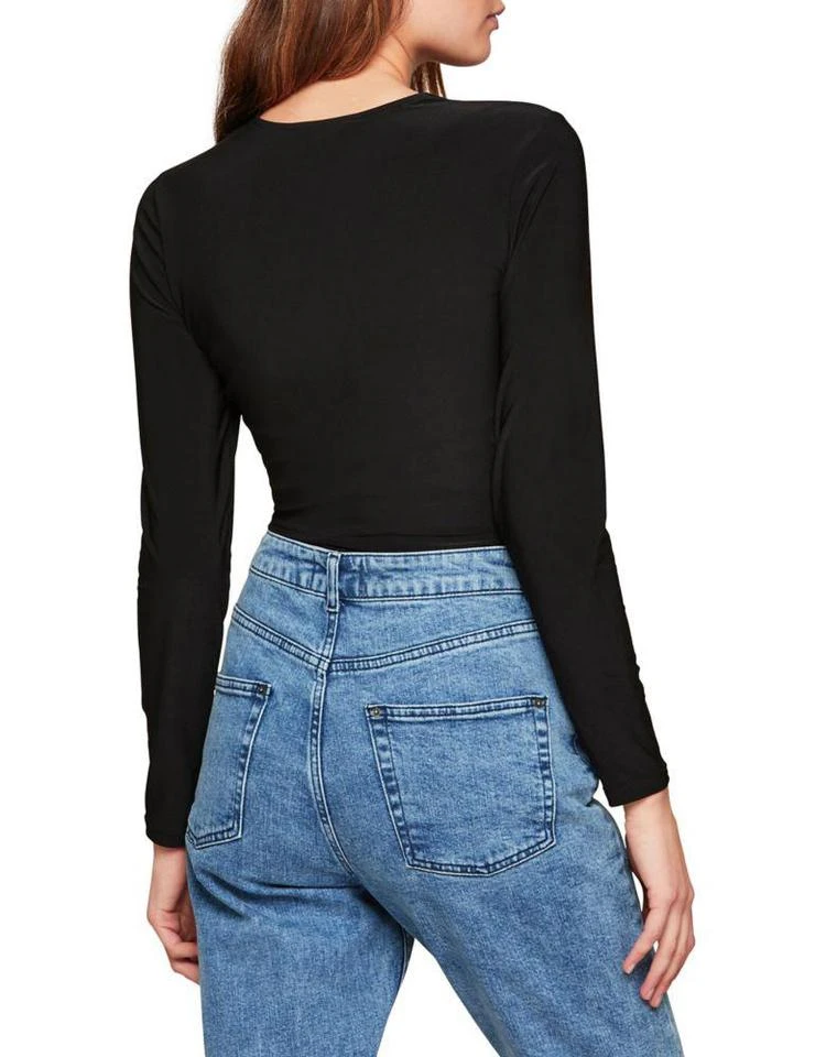 商品Miss Selfridge|Slinky Twist Bodysuit,价格¥221,第3张图片详细描述